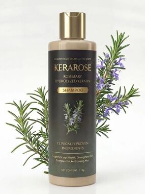 Kerarose Rosemary Hydrolyzed Stimulant Keratin Hair Growth Shampoo